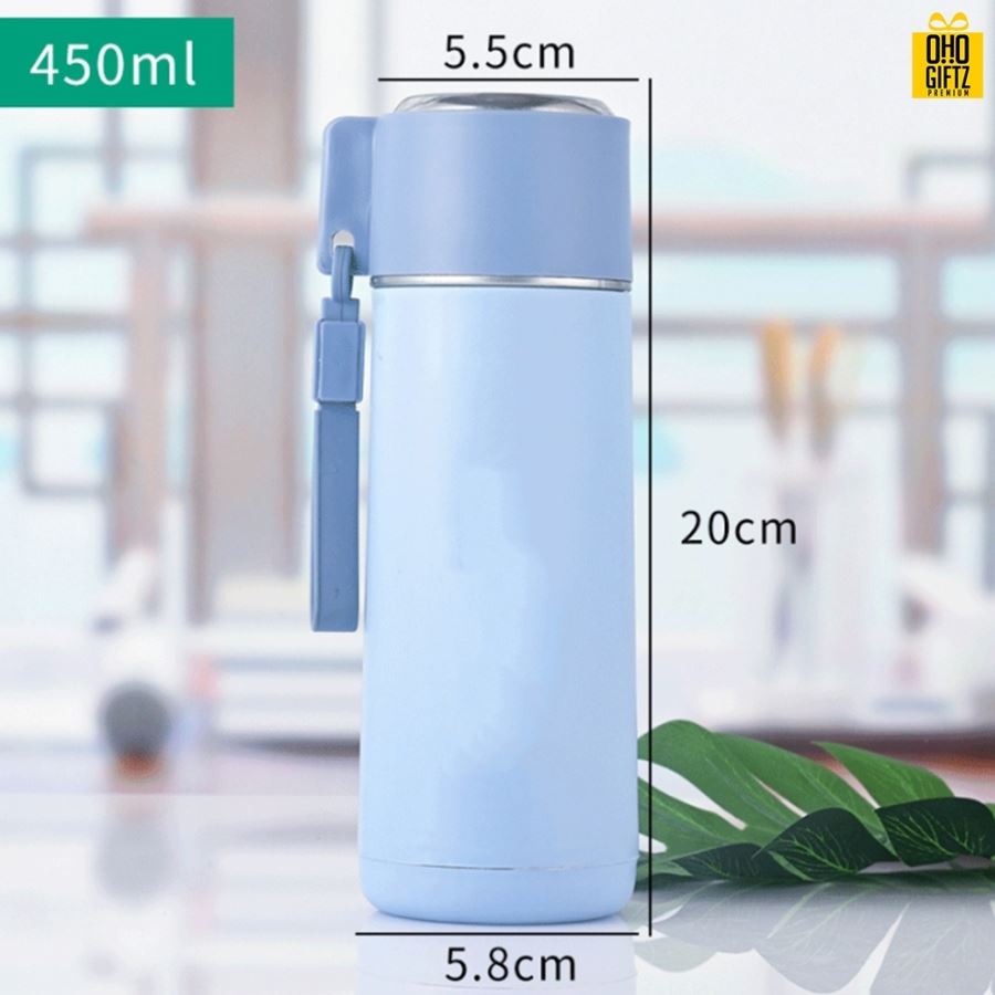 กระบอกน้ำมีหูหิ้วพกพาสะดวก สกรีนชื่อ สกรีนโลโก้ ทำเป็นของพรีเมี่ยมได้