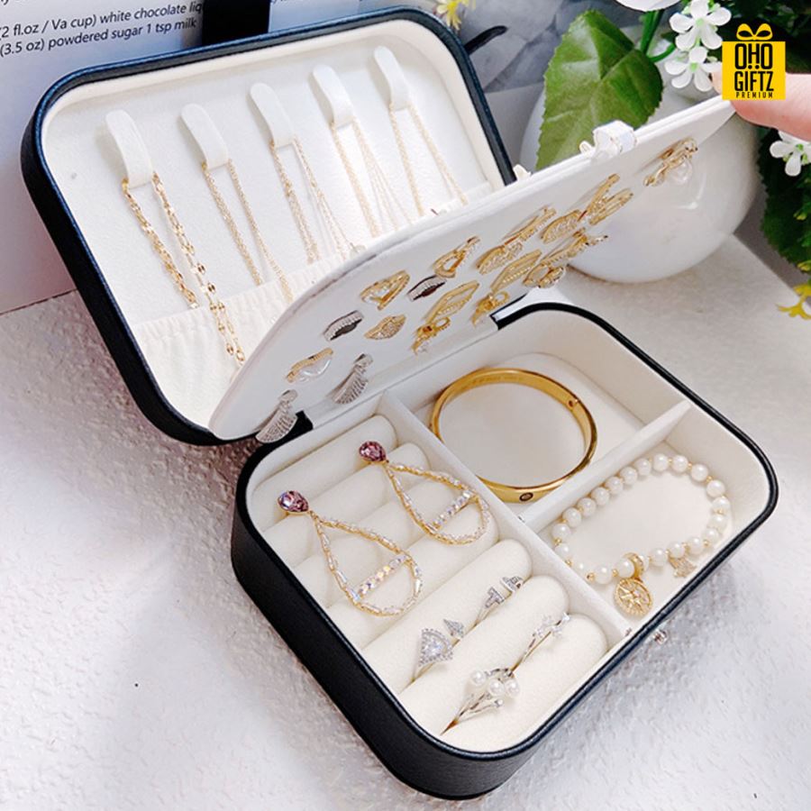 กล่องเก็บเครื่องประดับ สกรีนโลโก้ ทำเป็นของพรีเมี่ยม 