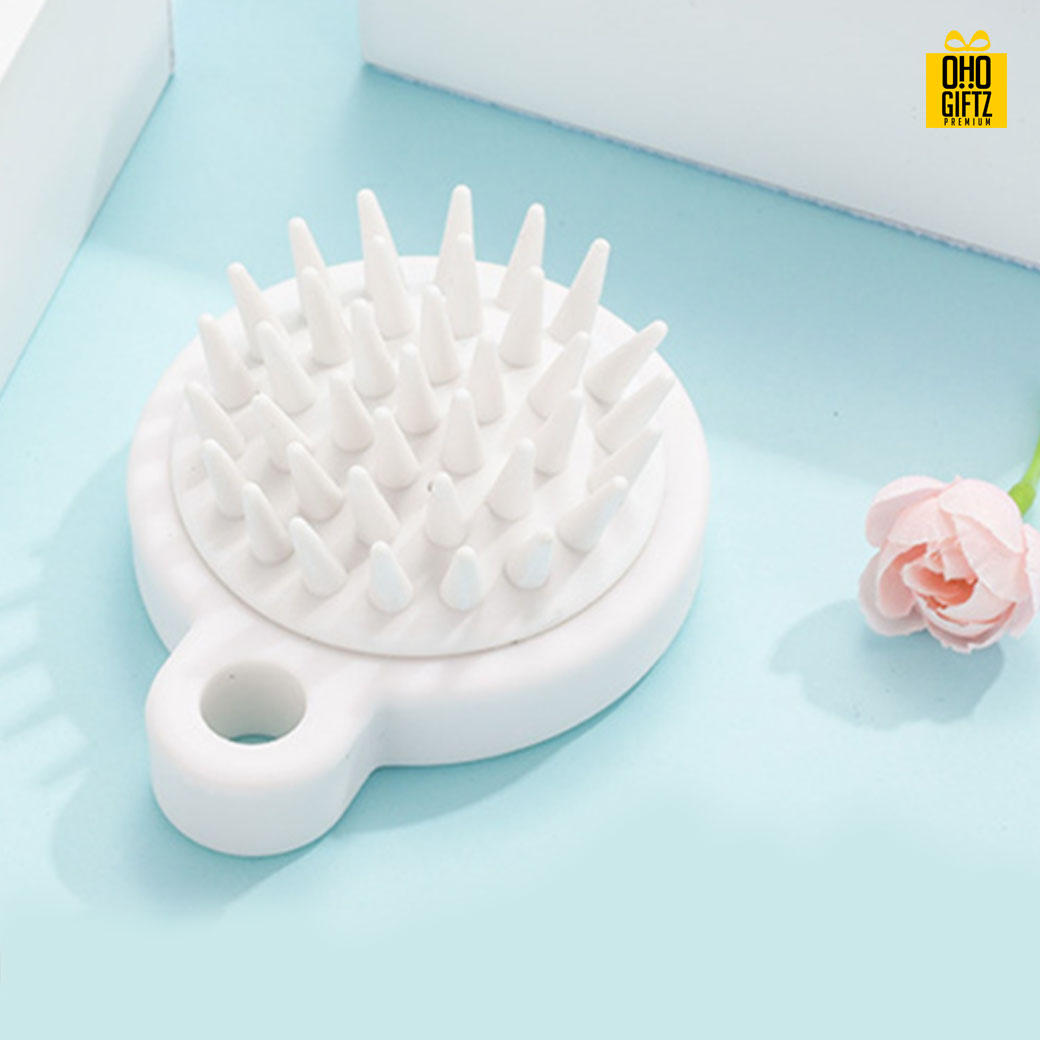 แปรงสระผม สกรีนโลโก้ ทำเป็นของพรีเมี่ยมได้