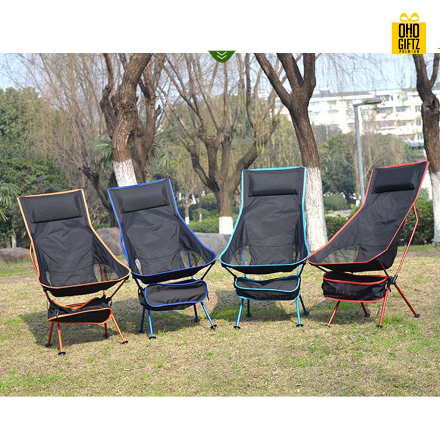 เก้าอี้พับแบบพกพา สกรีนชื่อ สกรีนโลโก้ ทำเป็นของพรีเมี่ยมได้