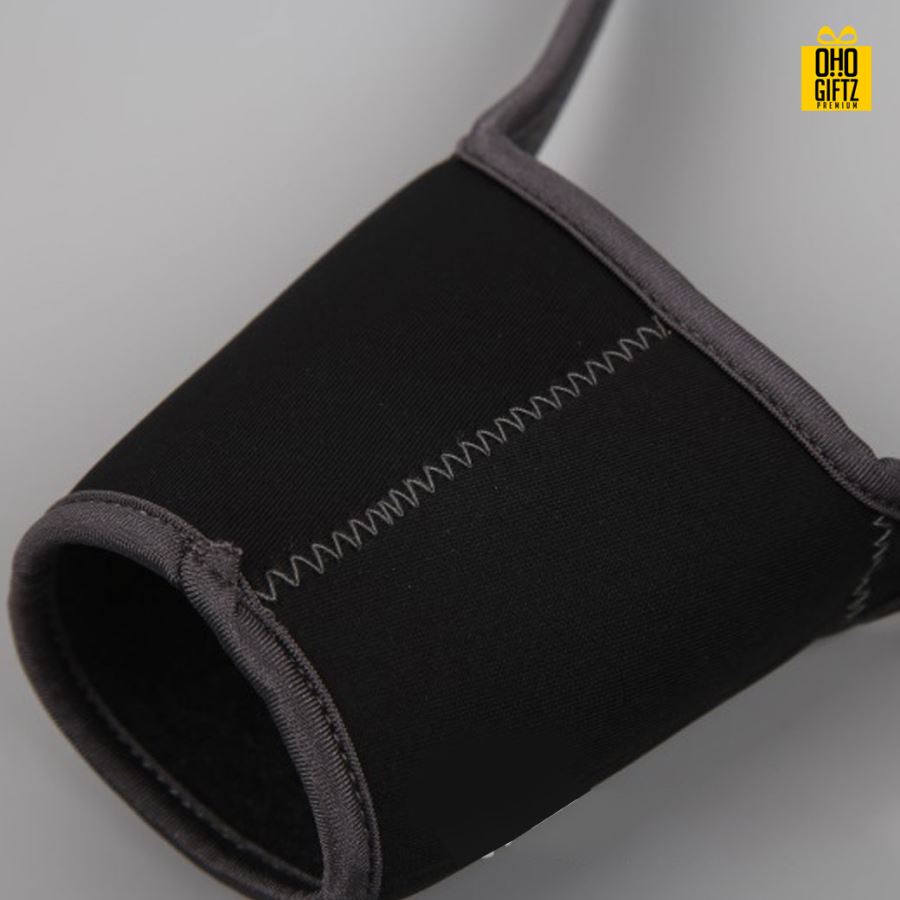 ปลอกหุ้มแก้วน้ำ สกรีนโลโก้  ทำเป็นของพรีเมี่ยมได้ 