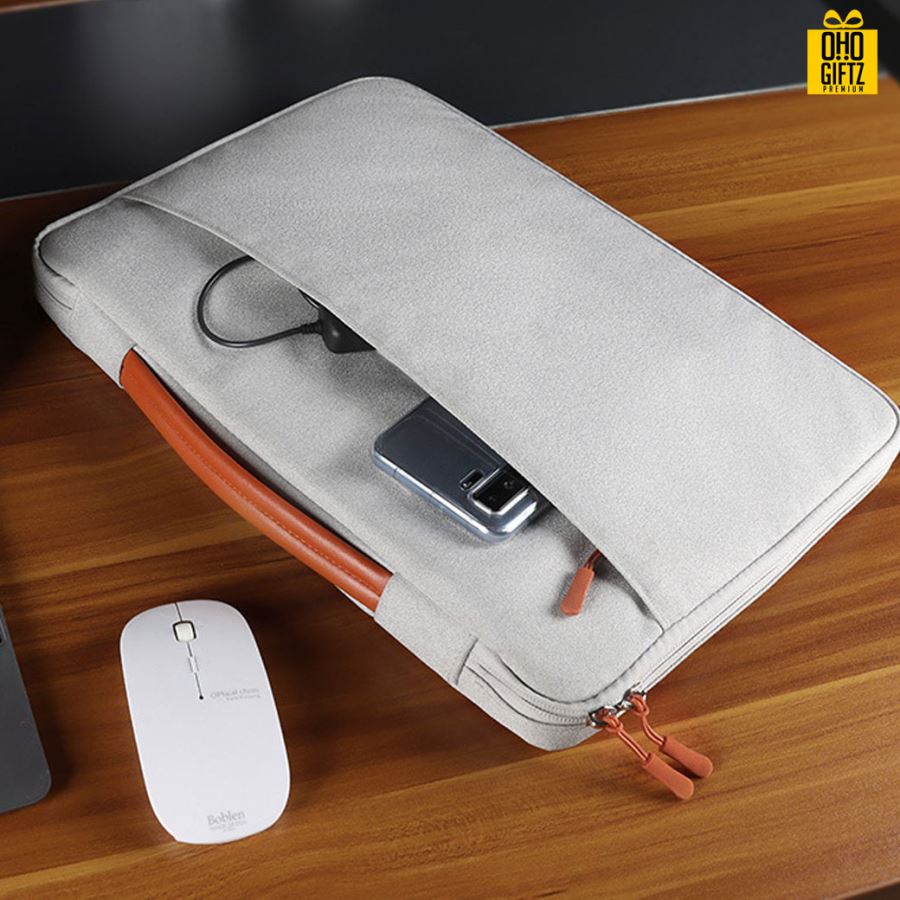 กระเป๋าใส่แล็ปท็อป สกรีนโลโก้ ทำเป็นของพรีเมี่ยม ของที่ระลึก