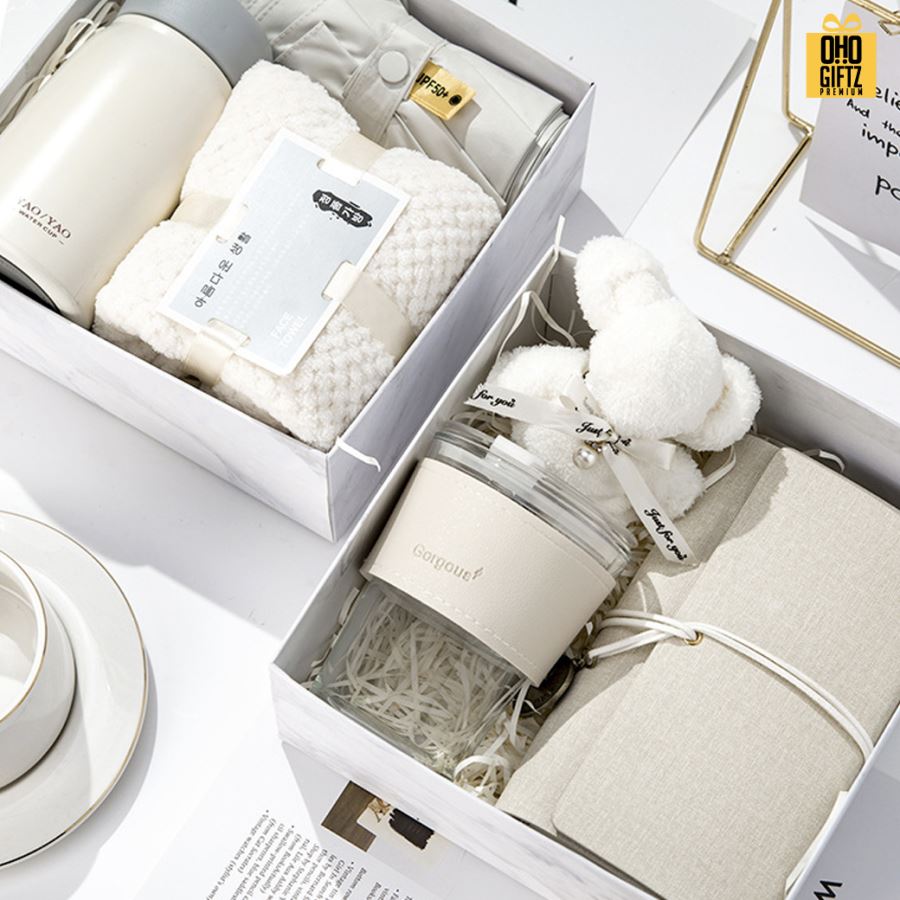 Gift set ชุดของขวัญ สกรีนโลโก้ ทำเป็นของพรีเมี่ยม ของชำร่วย