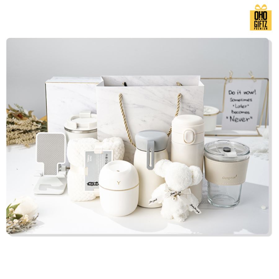 ชุดของขวัญ Gift set สกรีนโลโก้ ทำเป็นของพรีเมี่ยม ของชำร่วย