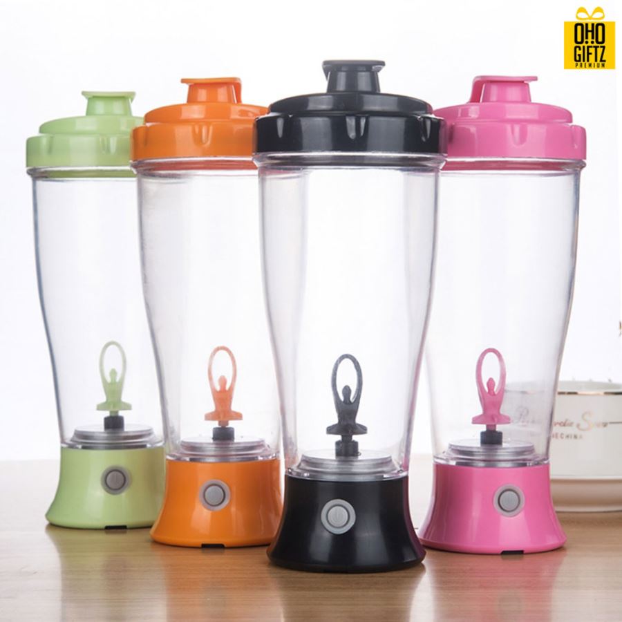 กระบอกผสมเครื่องดื่มอัตโนมัติ สกรีนชื่อ สกรีนโลโก้ ทำเป็นของพรีเมี่ยมได้