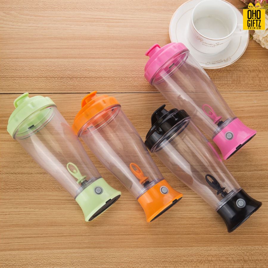 กระบอกผสมเครื่องดื่มอัตโนมัติ สกรีนชื่อ สกรีนโลโก้ ทำเป็นของพรีเมี่ยมได้