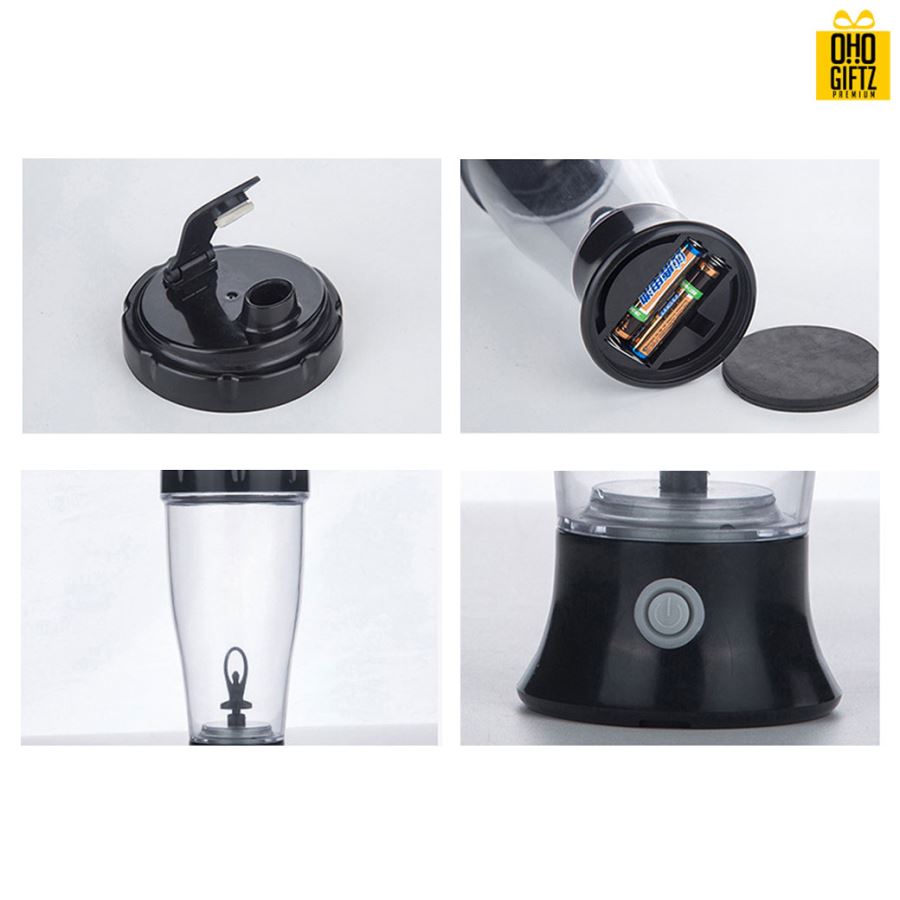 กระบอกผสมเครื่องดื่มอัตโนมัติ สกรีนชื่อ สกรีนโลโก้ ทำเป็นของพรีเมี่ยมได้