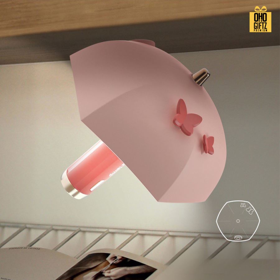 ไฟฉายตั้งโต๊ะทรงร่ม สกรีนโลโก้ ทำเป็นของพรีเมี่ยม ของที่ระลึกได้