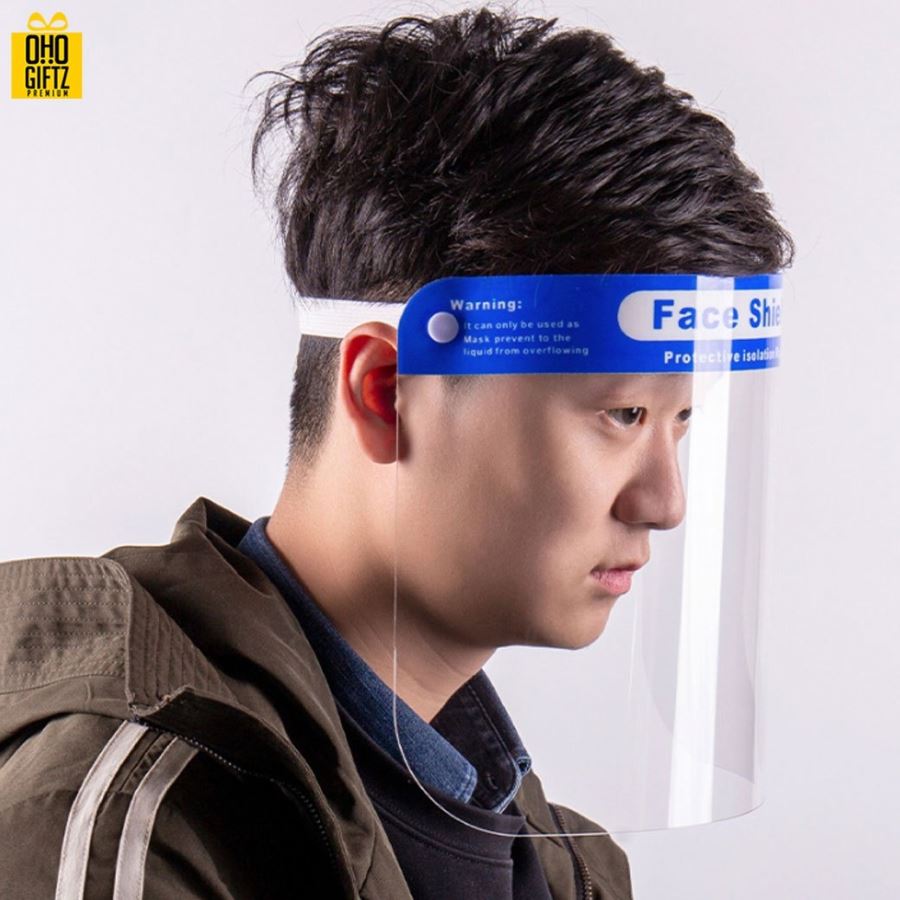 Face shield ป้องกันน้ำลาย ละอองไวรัส เชื้อโรค