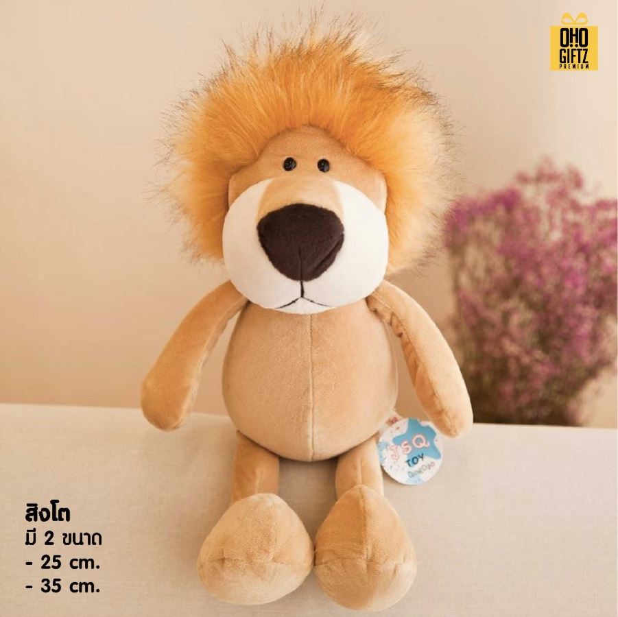 ตุ๊กตาสัตว์ป่าน่ารัก ใส่เสื้อสกรีนโลโก้ได้ สกรีนโลโก้ได้ สกรีนโลโก้ ทำเป็นของพรีเมี่ยมได้ 