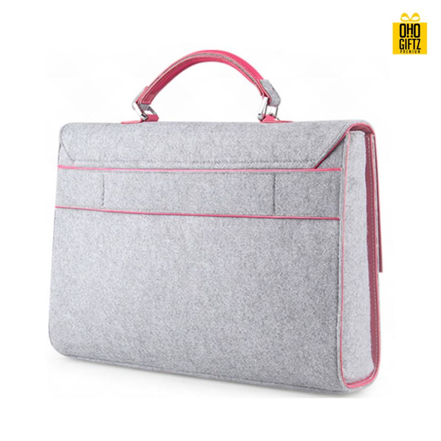 กระเป๋าแล็ปท็อป สกรีนโลโก้ ทำเป็นของพรีเมี่ยม ของที่ระลึก