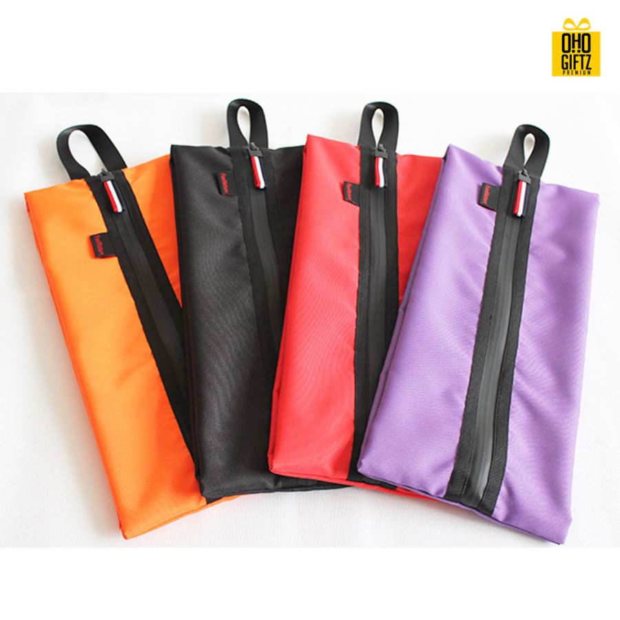 กระเป๋าใส่รองเท้าเดินทาง สกรีนโลโก้  ทำเป็นของพรีเมี่ยมได้