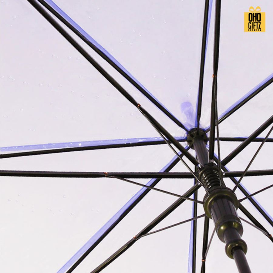 ร่มใสสีสวยสไตล์ญี่ปุ่น สกรีนโลโก้ ทำเป็นสินค้าพรีเมี่ยมได้ 