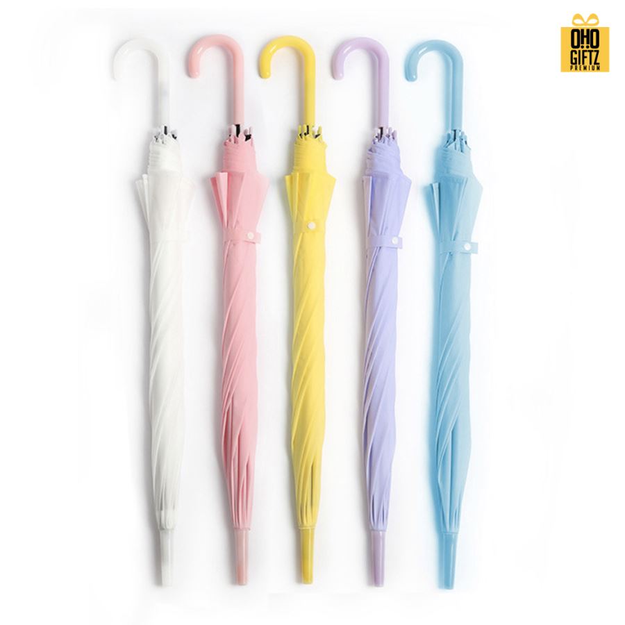 ร่มใสสีสวยสไตล์ญี่ปุ่น สกรีนโลโก้ ทำเป็นสินค้าพรีเมี่ยมได้ 