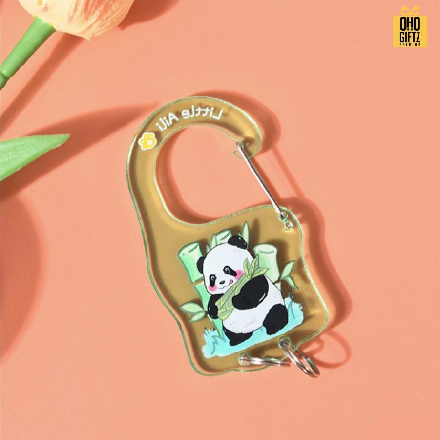 พวงกุญแจอะคริลิคแบบห่วง ผลิตได้ตามดีไซน์ ไม่จำกัดสี สกรีนโลโก้ ทำเป็นของพรีเมี่ยม ของชำร่วยได้