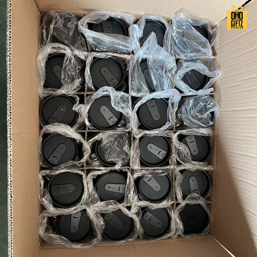 ถ้วยพลาสติกมีหู ใส่ภาพได้ไม่จำกัดสี สกรีนโลโก้ ทำเป็นของพรีเมี่ยมได้