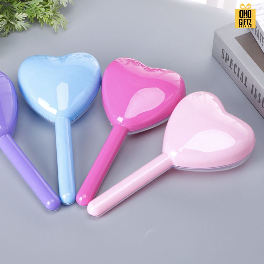 กล่องหัวใจพลาสติก ใส่ขนม สกรีนโลโก้ ทำเป็นของพรีเมี่ยมได้