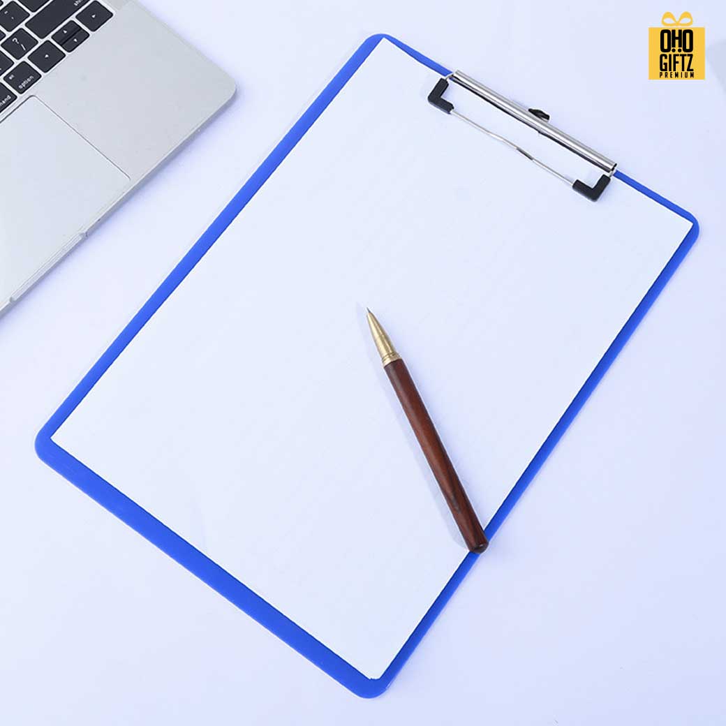 กระดานคลิปบอร์ด สกรีนโลโก้ ทำของพรีเมี่ยมได้