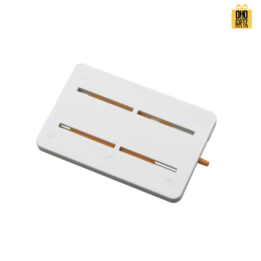 ไม้บรรทัดวัดความลึกดอกยางรถ สกรีนโลโก้ ทำเป็นของพรีเมี่ยมได้ 