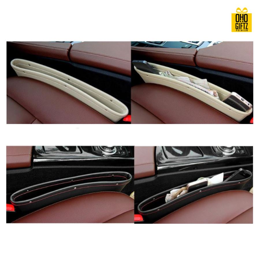 กระเป๋าใส่ของข้างเบาะรถยนต์  สกรีนชื่อ  สกรีนโลโก้ ทำเป็นของพรีเมี่ยมได้