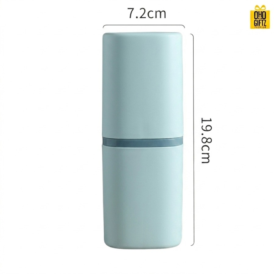 กระบอกเก็บแปรงสีฟัน สกรีนชื่อ สกรีนโลโก้  ทำเป็นของพรีเมี่ยมได้ 