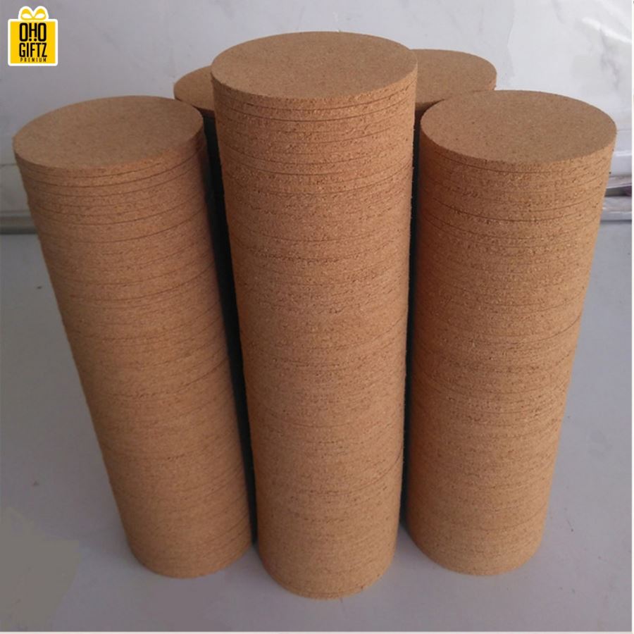 ที่รองแก้วไม้ก๊อก สกรีนชื่อ, โลโก้ได้