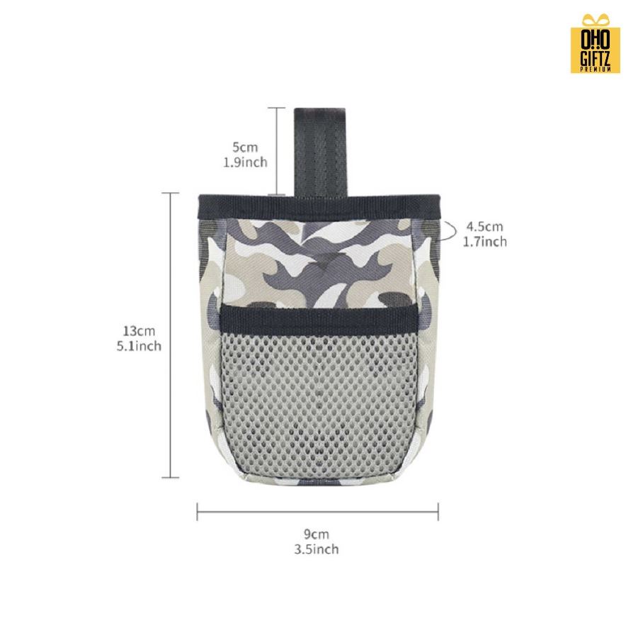 กระเป๋าเหน็บเอว ใส่ขนมสัตว์เลี้ยง สกรีนโลโก้ ทำเป็นของพรีเมี่ยม