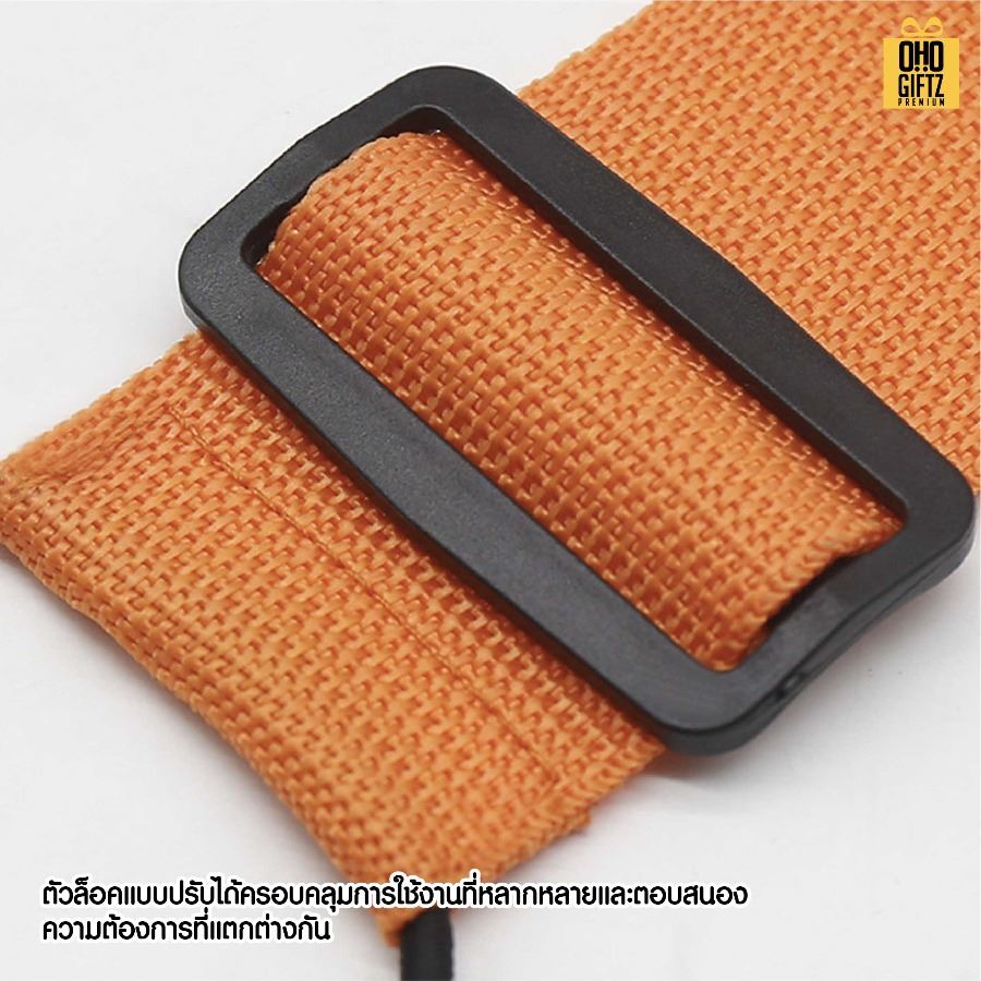 สายรัดกระเป๋าเสริมเดินทาง สกรีนโลโก้ ทำเป็นของพรีเมี่ยมได้