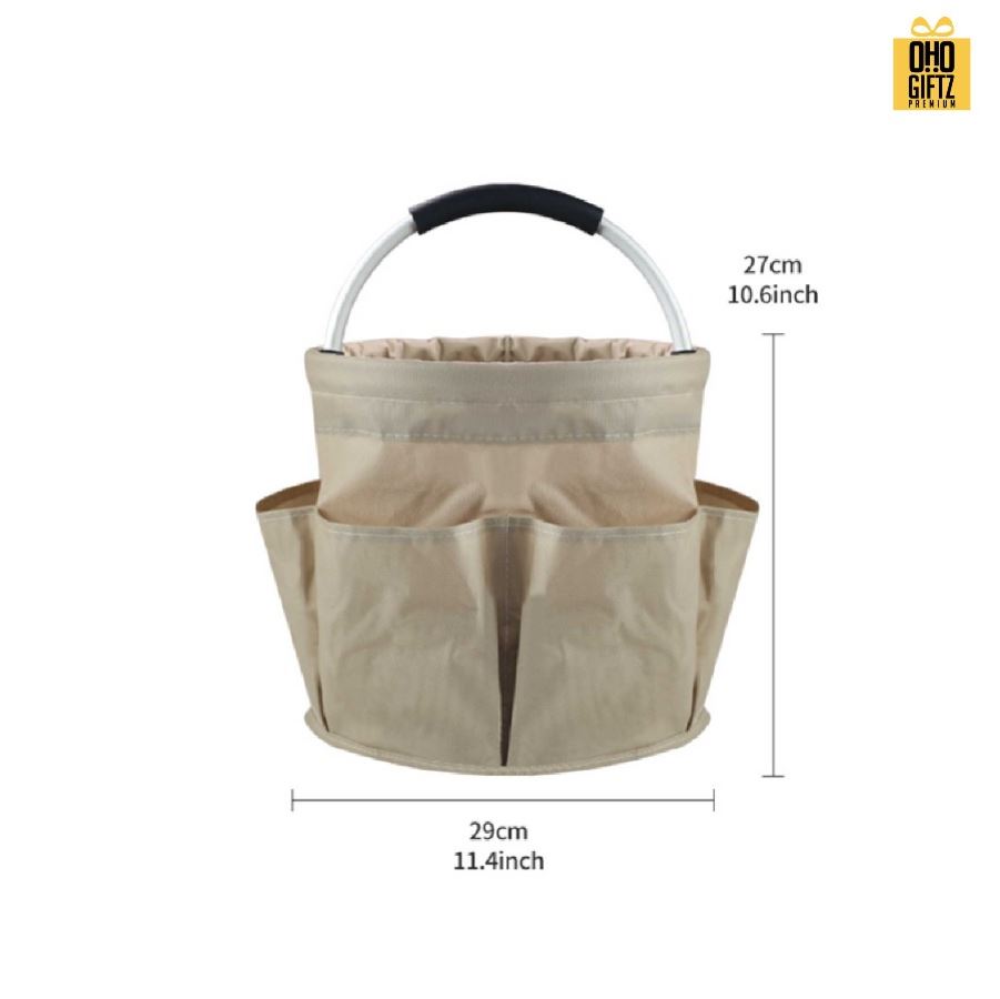 ตะกร้าผ้าเก็บของพับได้ สกรีนโลโก้ ทำเป็นของพรีเมี่ยมได้