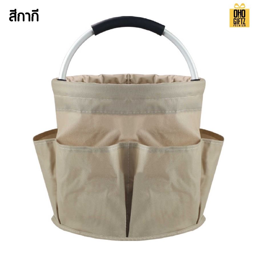 ตะกร้าผ้าเก็บของพับได้ สกรีนโลโก้ ทำเป็นของพรีเมี่ยมได้