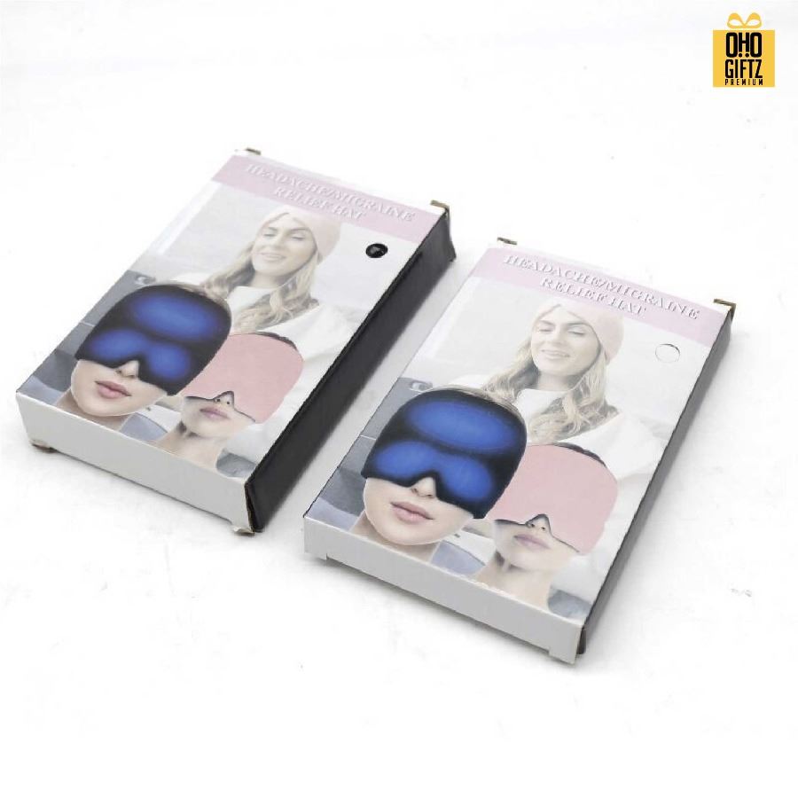 ที่ครอบหัวประคบร้อนและเย็น สกรีนโลโก้ ทำเป็นของพรีเมี่ยม ของชำร่วยได้