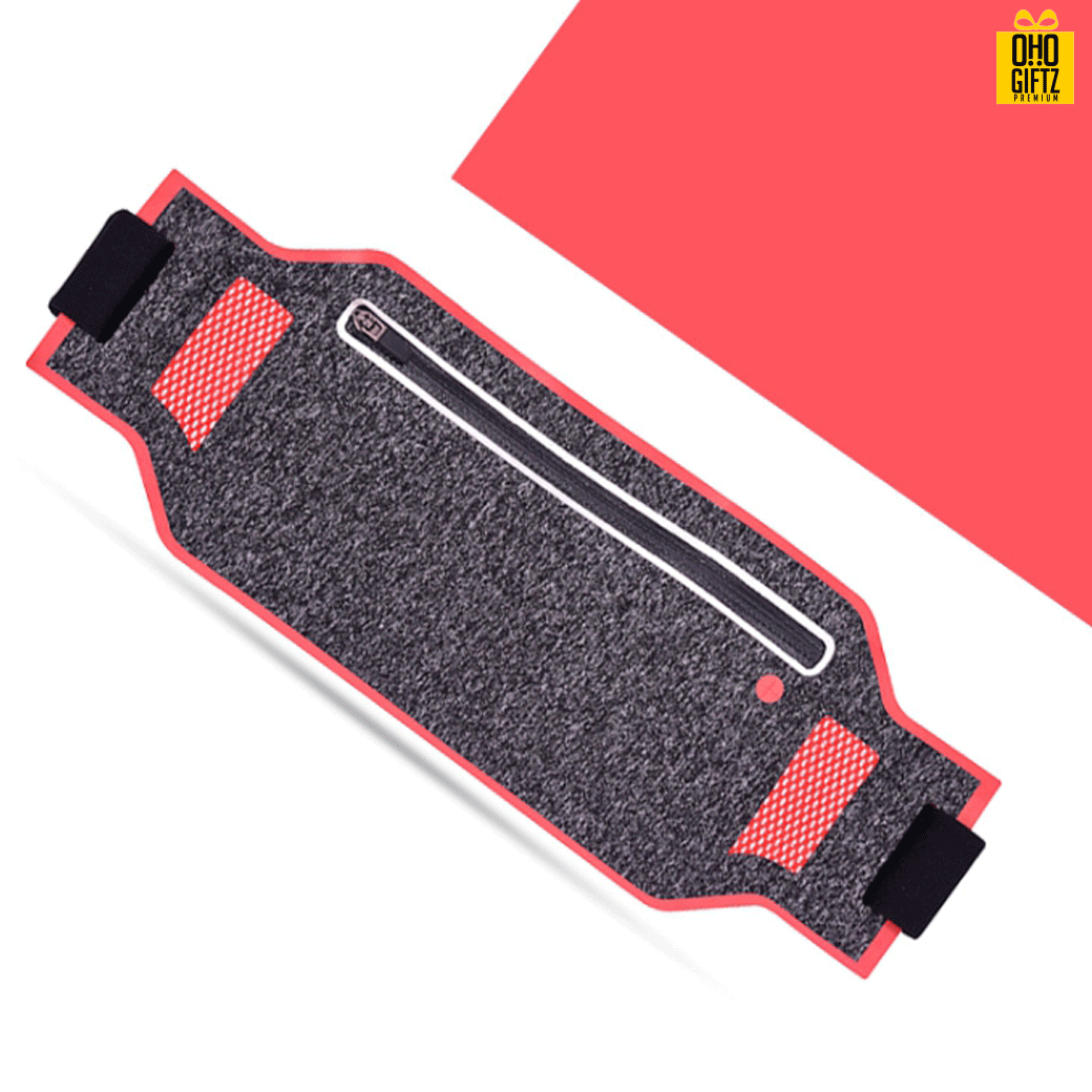 กระเป๋าออกกำลังแบบคาดเอว สกรีนชื่อ, โลโก้ได้