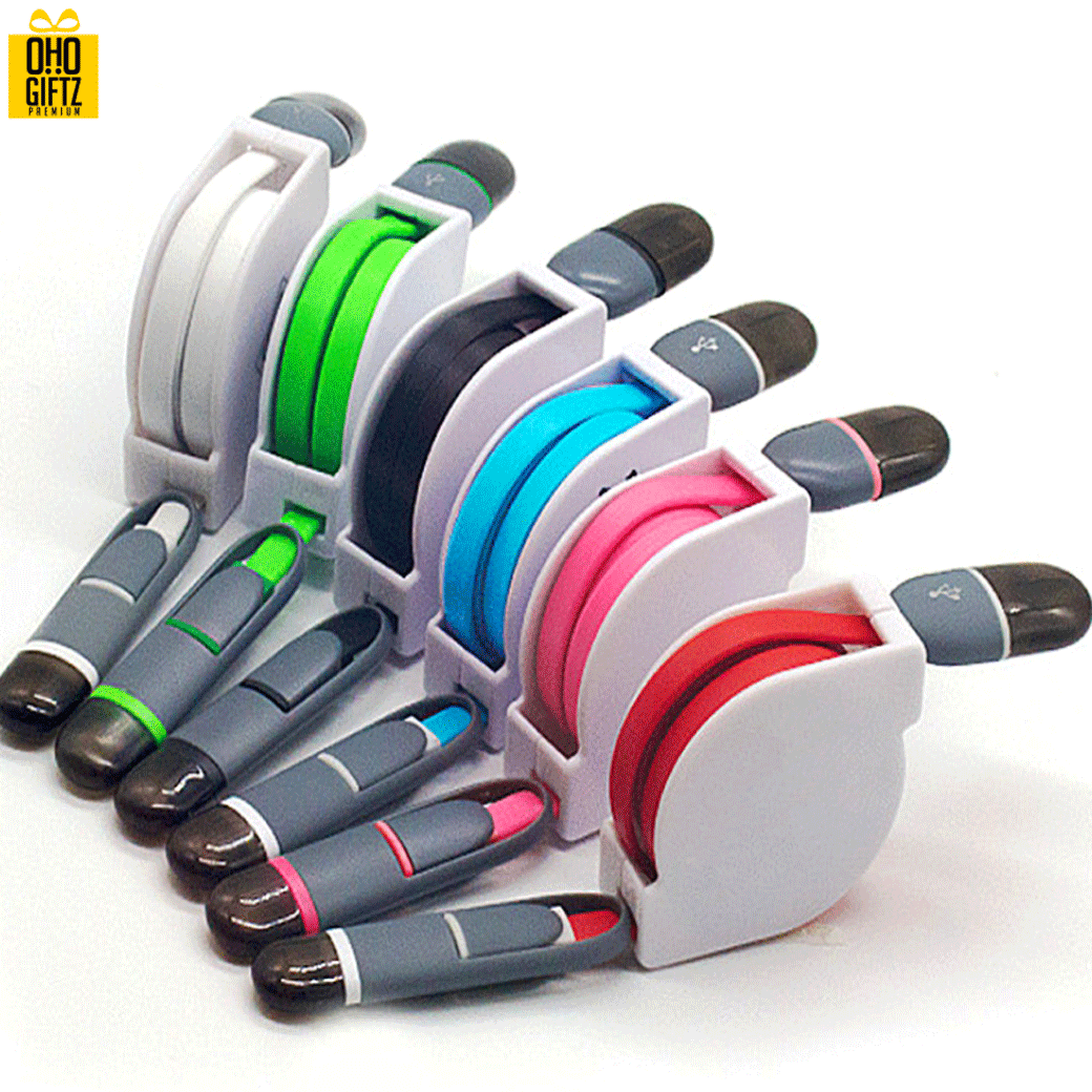 สายชาร์จ+USB 2in1 สกรีนชื่อ,โลโก้ได้