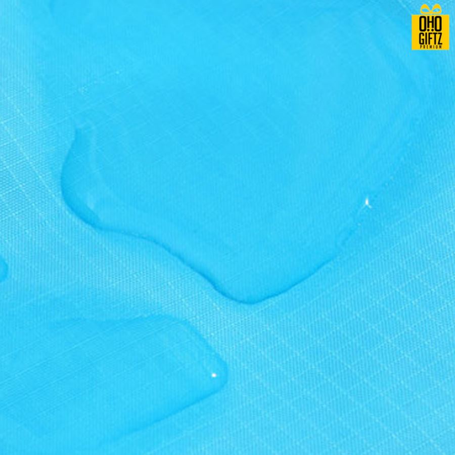 กระเป๋าพับได้ผ้าใยสังเคราะห์หลากสี สกรีนโลโก้ ทำเป็นของพรีเมี่ยม ของที่ระลึก