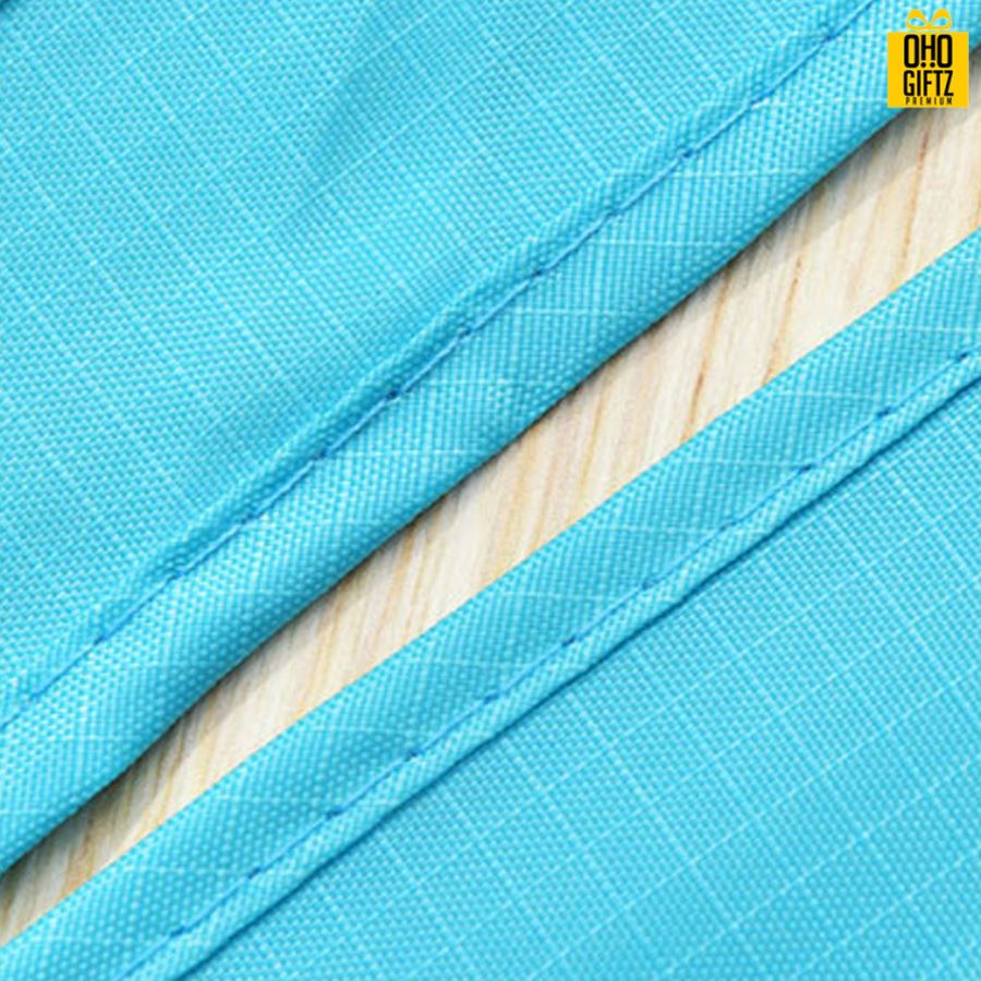 กระเป๋าพับได้ผ้าใยสังเคราะห์หลากสี สกรีนโลโก้ ทำเป็นของพรีเมี่ยม ของที่ระลึก