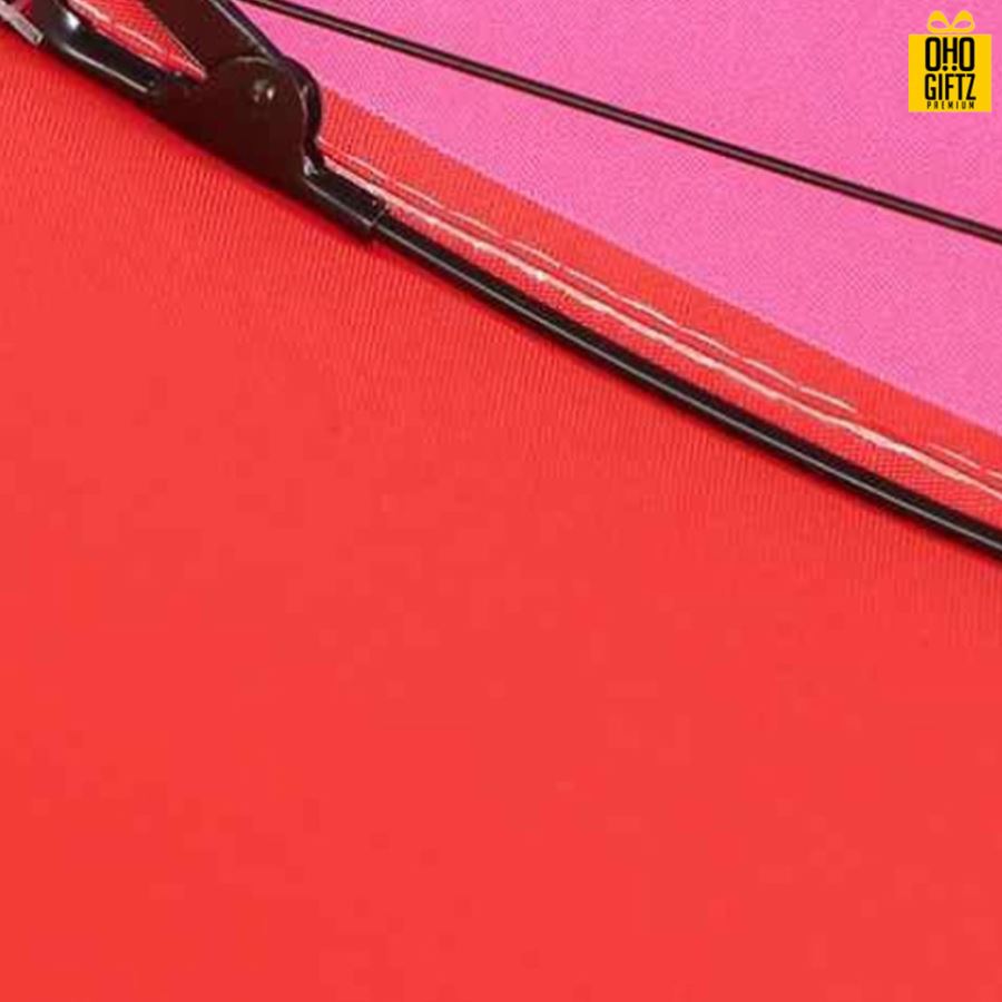 ร่มพับสามตอนด้ามจับทรงเหลี่ยม สกรีนโลโก้ ทำเป็นสินค้าพรีเมี่ยม ของชำร่วย ของที่ระลึก