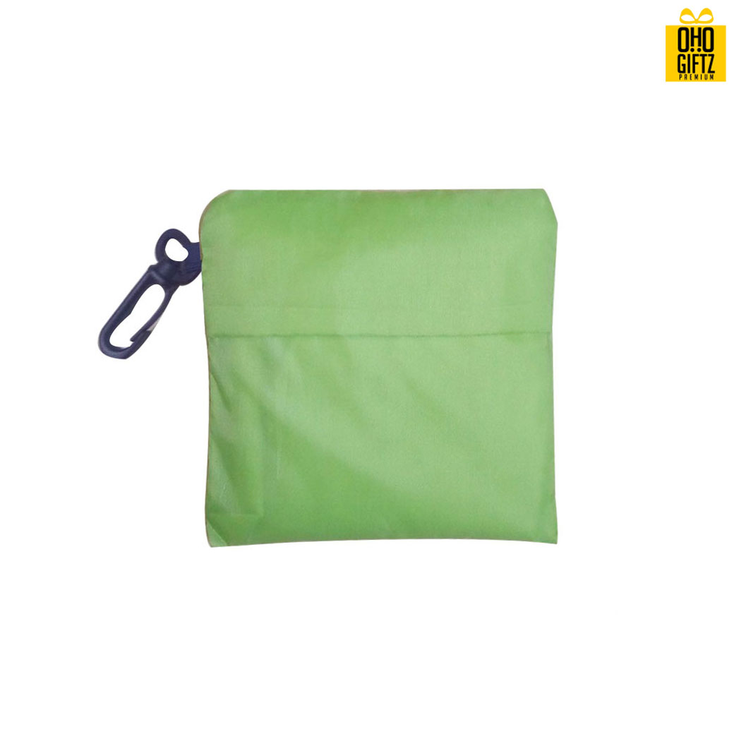 กระเป๋าพับได้สีพาสเทล สกรีนโลโก้ ทำเป็นของพรีเมี่ยม ของที่ระลึก