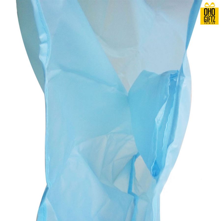 กระเป๋าพับได้สีพาสเทล สกรีนโลโก้ ทำเป็นของพรีเมี่ยม ของที่ระลึก