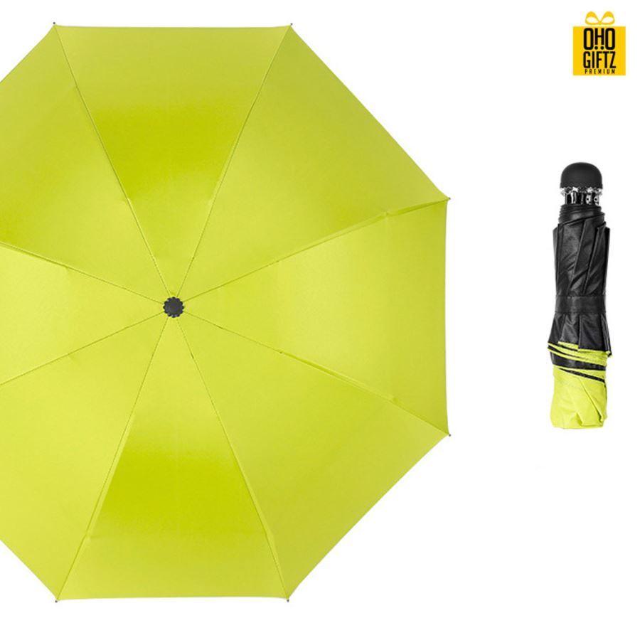 ร่มพับสีลูกกวาด สกรีนโลโก้ ทำเป็นสินค้าพรีเมี่ยม ของชำร่วย ของที่ระลึก