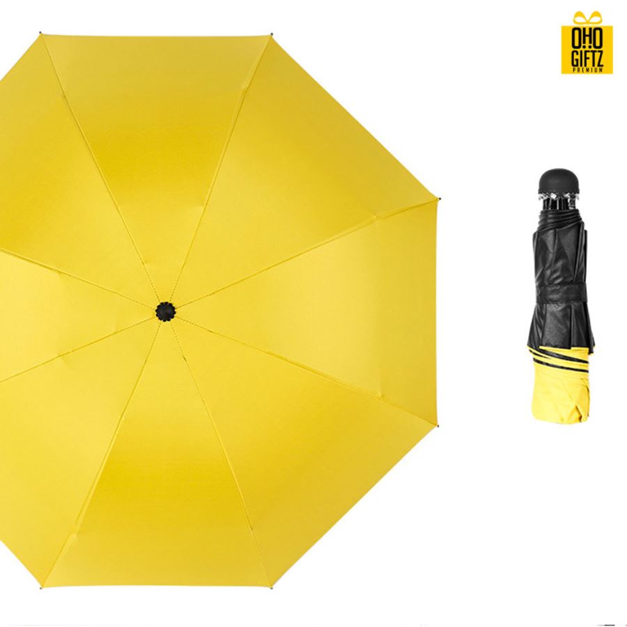 ร่มพับสีลูกกวาด สกรีนโลโก้ ทำเป็นสินค้าพรีเมี่ยม ของชำร่วย ของที่ระลึก