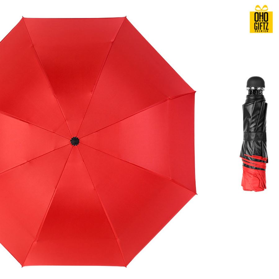 ร่มพับสีลูกกวาด สกรีนโลโก้ ทำเป็นสินค้าพรีเมี่ยม ของชำร่วย ของที่ระลึก