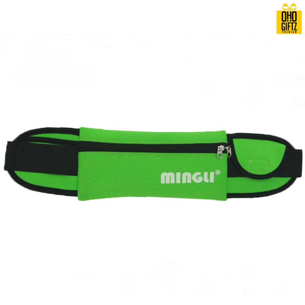 กระเป๋าคาดเอวยืดหยุ่น สกรีนชื่อ สกรีนโลโก้ได้