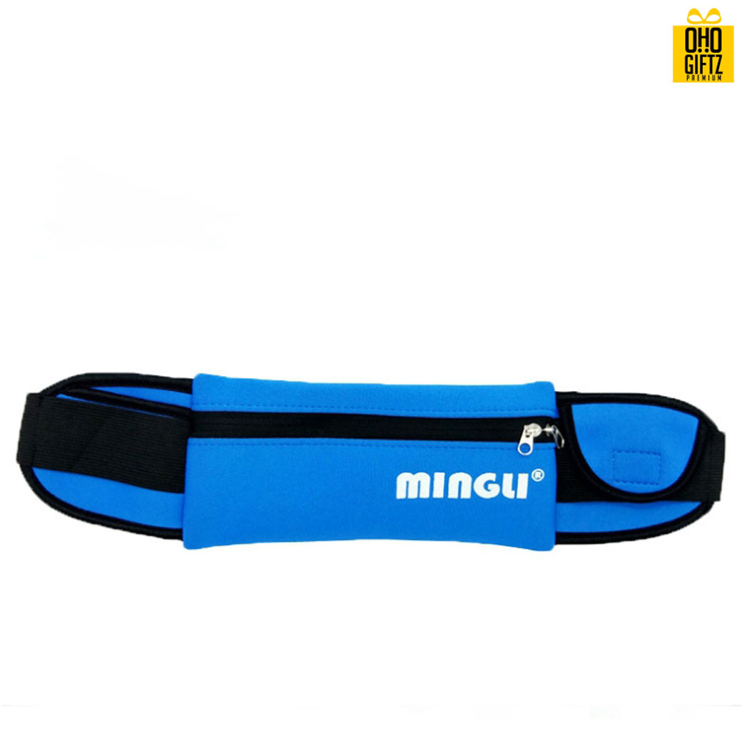 กระเป๋าคาดเอวยืดหยุ่น สกรีนชื่อ สกรีนโลโก้ได้