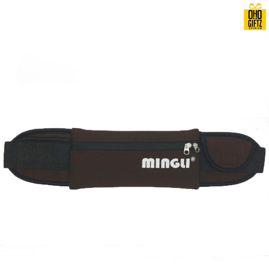 กระเป๋าคาดเอวยืดหยุ่น สกรีนชื่อ สกรีนโลโก้ได้