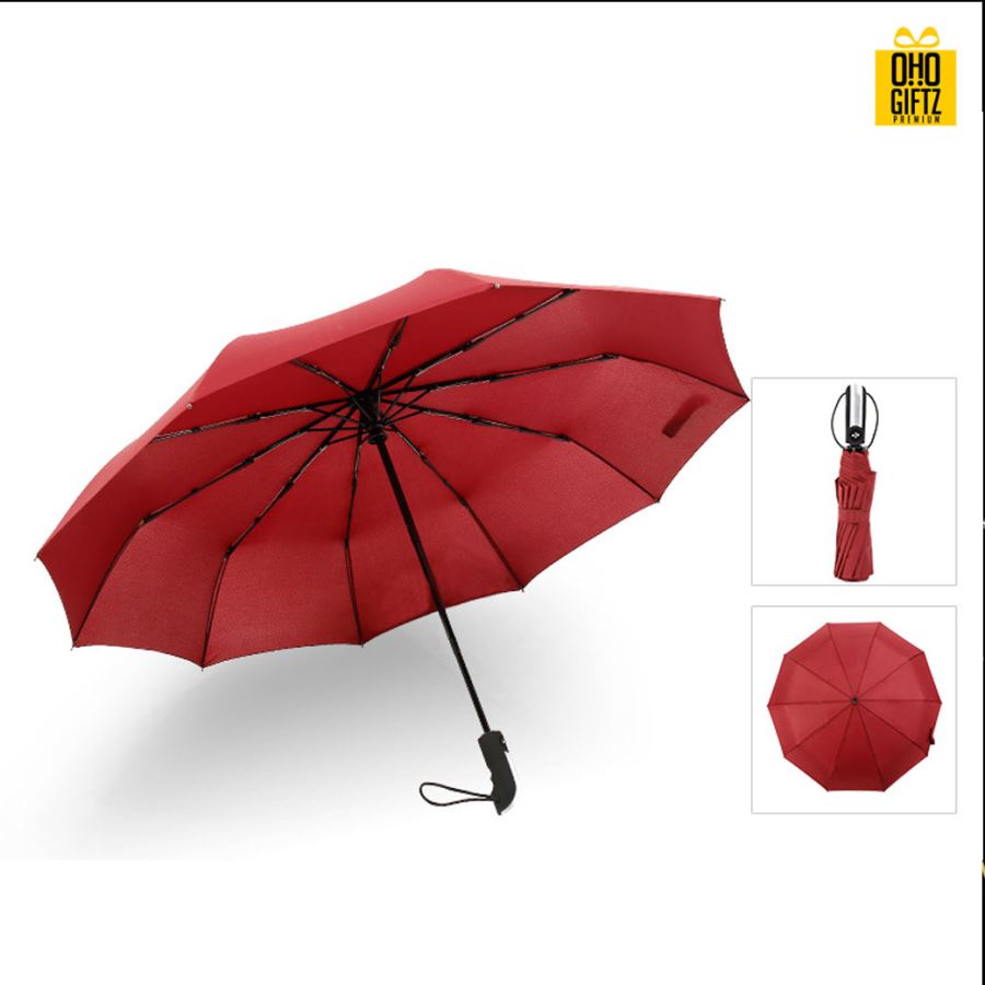 ร่มกางอัตโนมัติ สกรีนโลโก้ ทำเป็นสินค้าพรีเมี่ยม ของชำร่วย ของที่ระลึก