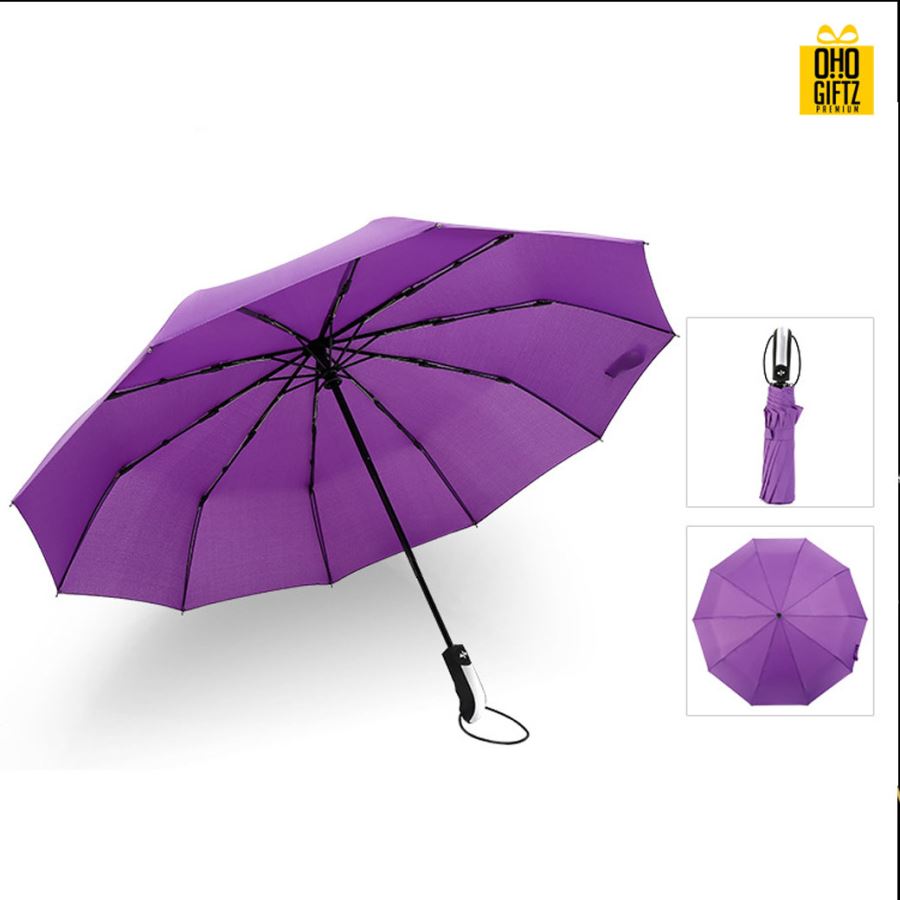 ร่มกางอัตโนมัติ สกรีนโลโก้ ทำเป็นสินค้าพรีเมี่ยม ของชำร่วย ของที่ระลึก