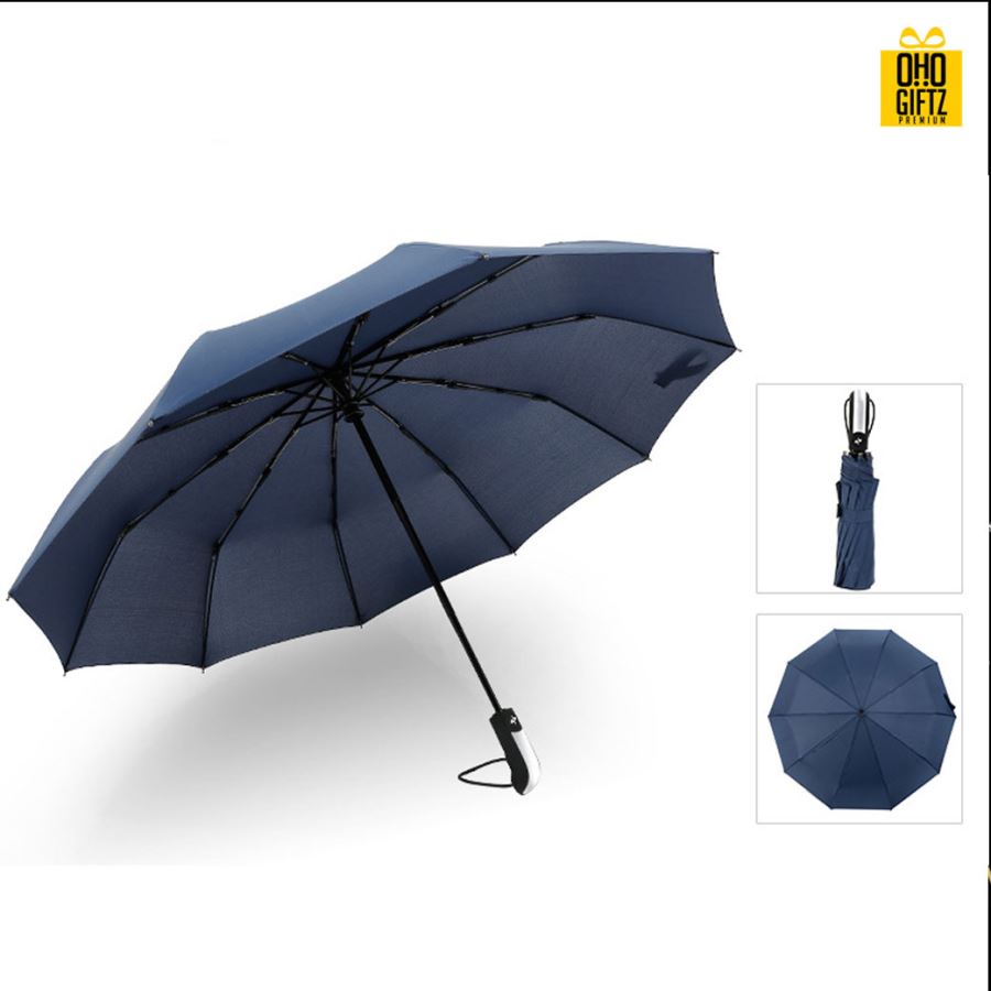 ร่มกางอัตโนมัติ สกรีนโลโก้ ทำเป็นสินค้าพรีเมี่ยม ของชำร่วย ของที่ระลึก