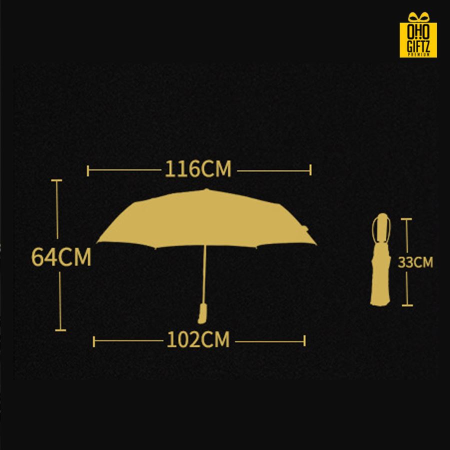 ร่มกางอัตโนมัติ สกรีนโลโก้ ทำเป็นสินค้าพรีเมี่ยม ของชำร่วย ของที่ระลึก