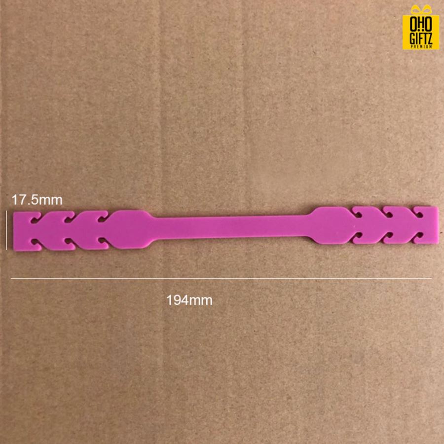 Mask strap สายคล้องMask (ซิลิโคนคล้องหน้ากากอนามัยกันเจ็บหู) สกรีนโลโก้ ทำเป็นของพรีเมี่ยม ของชำร่วยได้