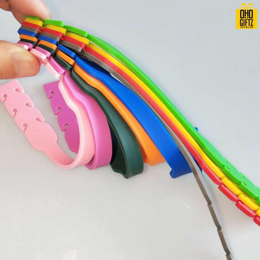 Mask strap สายคล้องMask (ซิลิโคนคล้องหน้ากากอนามัยกันเจ็บหู) สกรีนโลโก้ ทำเป็นของพรีเมี่ยม ของชำร่วยได้